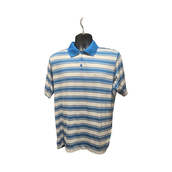 Columbia Omni-Shade Sun Protection Polo Men Size Medium - Picture 1 of 5